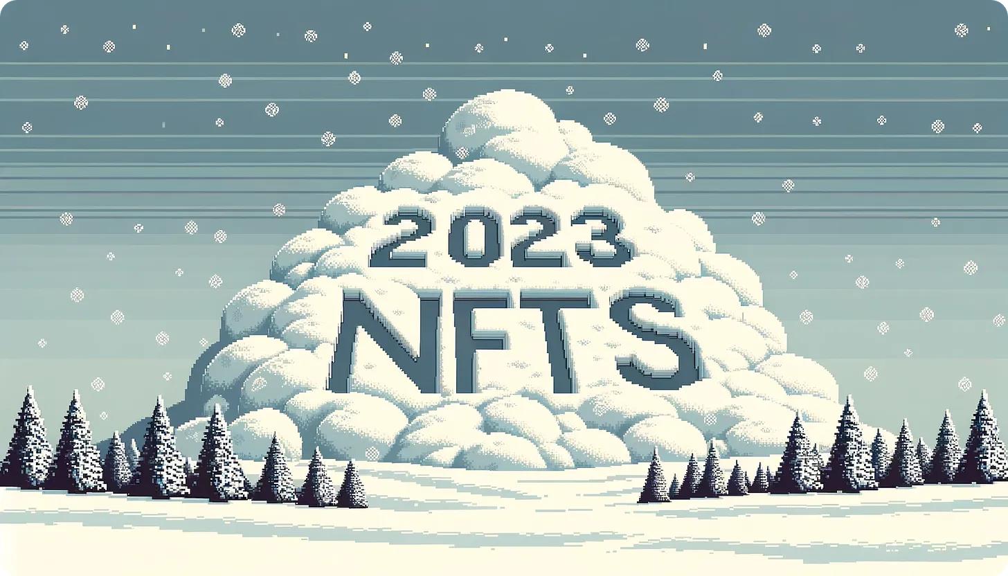2023 NFT 市场回顾：与AI、链游和社交融合，Solana 和比特币 NFT 渐成主流