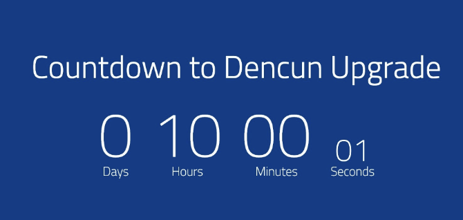 以太坊坎昆升级倒计时,Layer2 进入降费时代