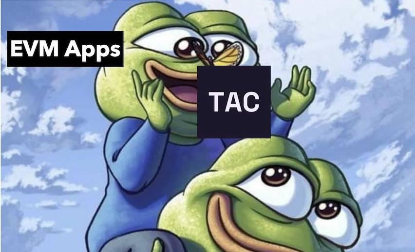 解读 TAC:TON 生态热度再燃,让 EVM 应用无缝迁徙的润滑剂
