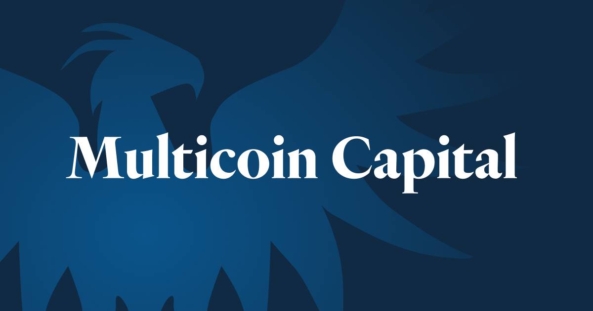 Multicoin Capital 2025 构想：DePIN 机器人、0 员工公司…加密世界将如何演变？