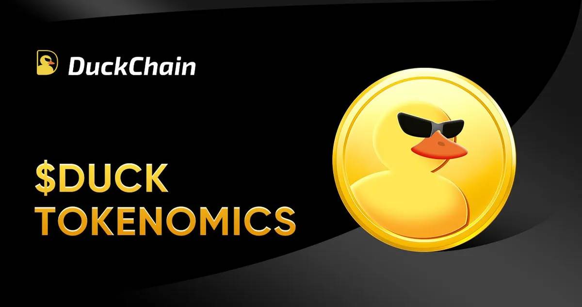 $DUCK 代币经济学发布:为 DuckChain 治理提供动力