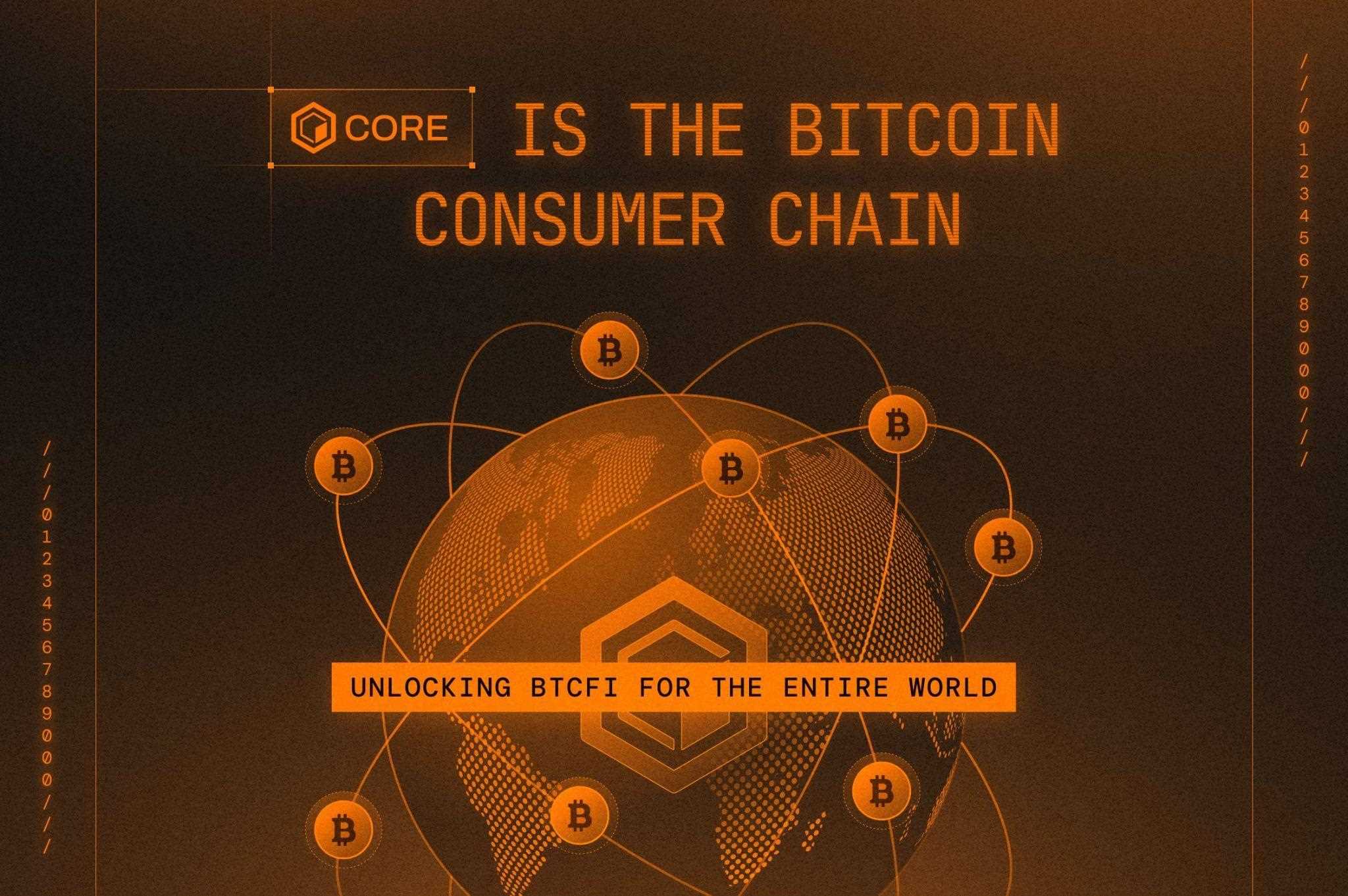 比特币生态发展新趋势:从投资机构化向消费者链转型,Core 如何推动 BTCFi?