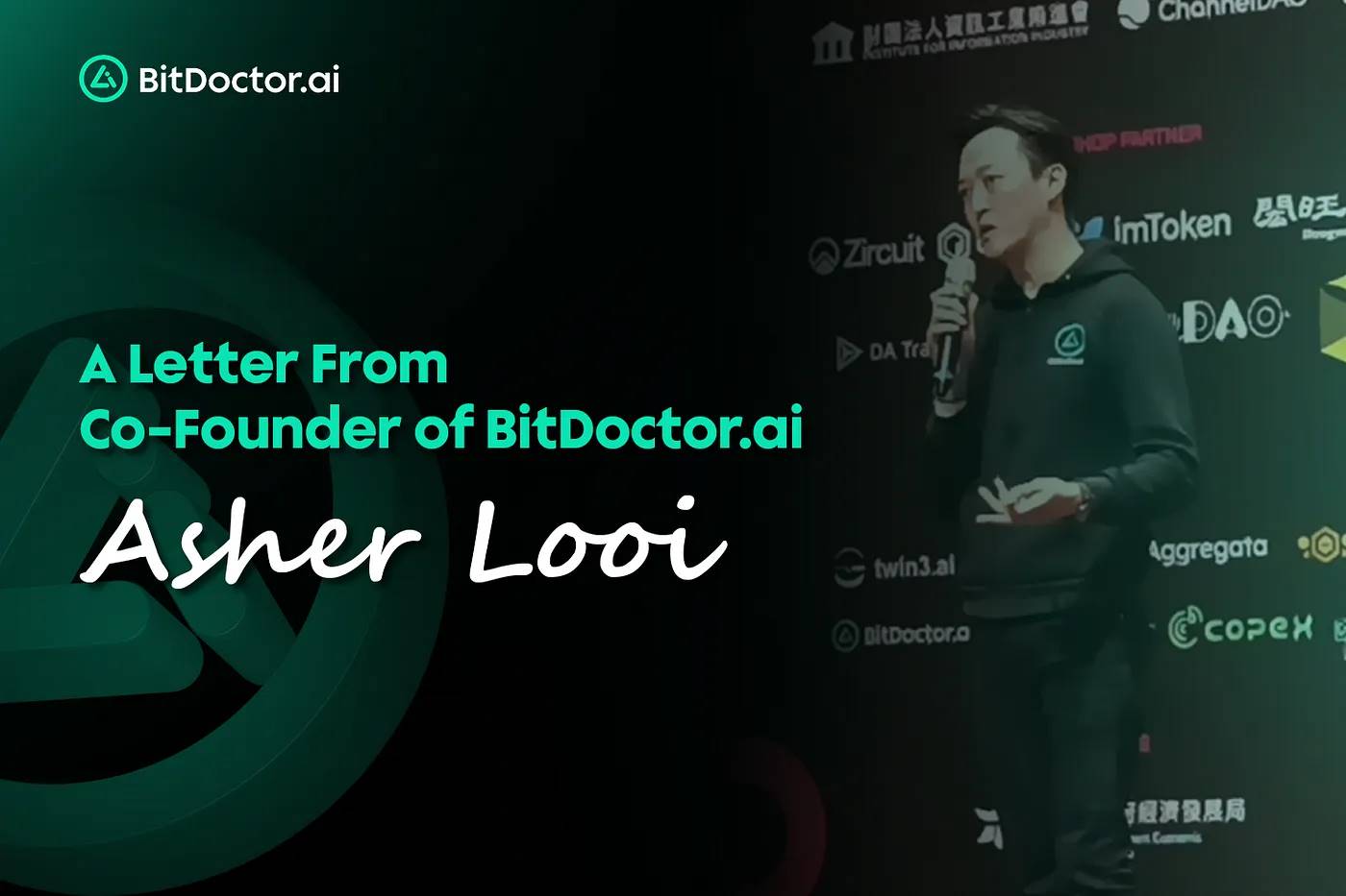 TGE 降至,BitDoctor.AI 联合创始人 Asher Looi 的公开信