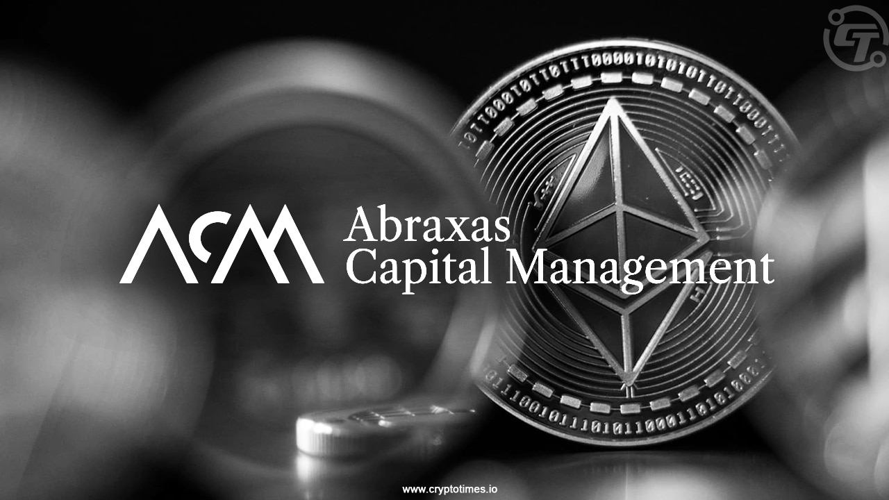 以太坊新晋巨鲸 Abraxas Capital:单周吸筹超 27 万枚 ETH,Tether 的「神秘」大客户