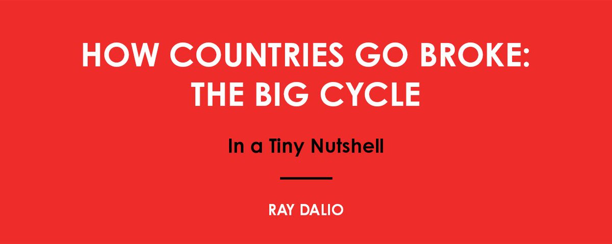 桥水基金创始人 Dalio:国家如何走向破产?