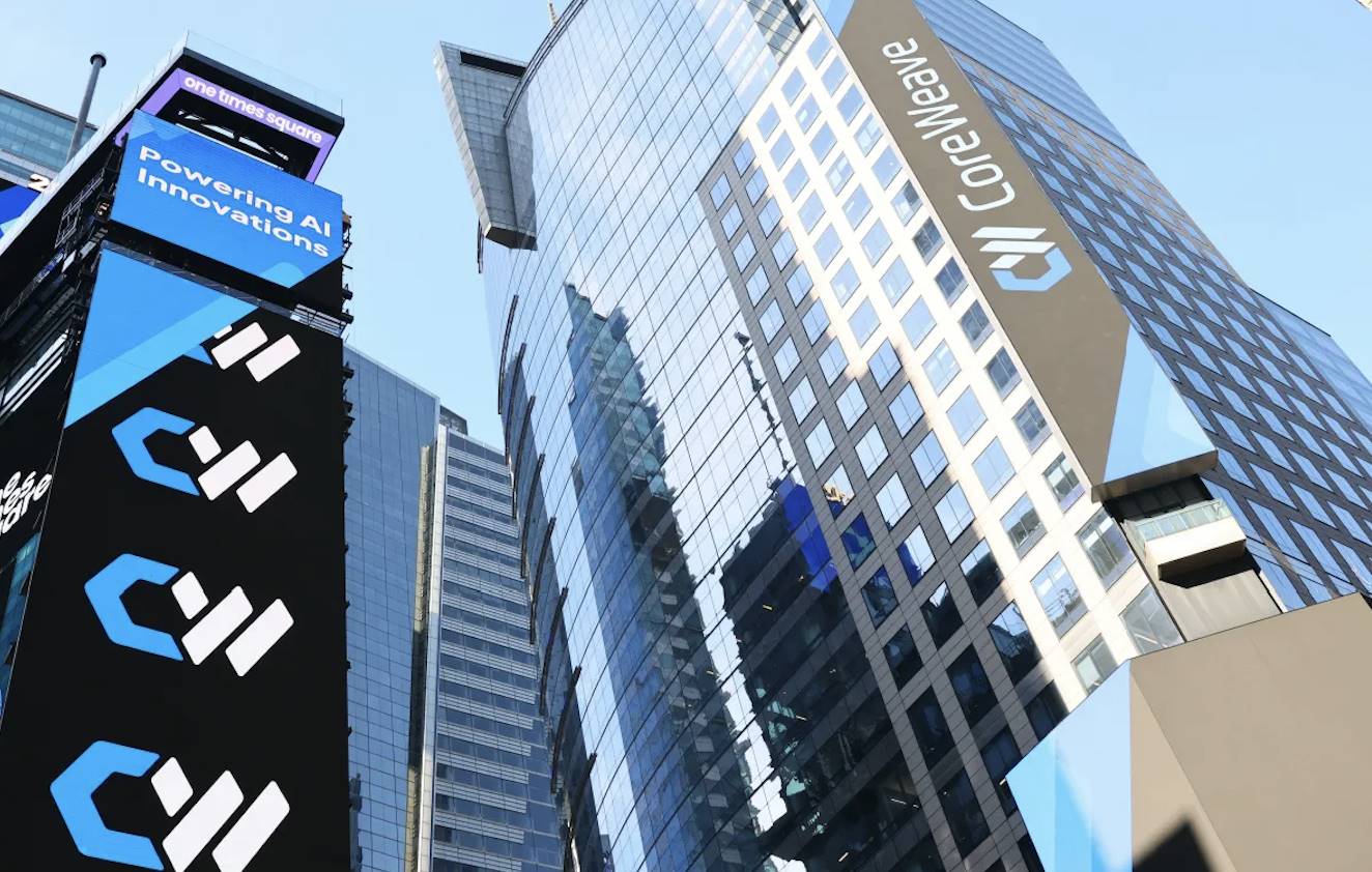 报道称 CoreWeave 洽谈收购 Core Scientific，后者涨超 30%