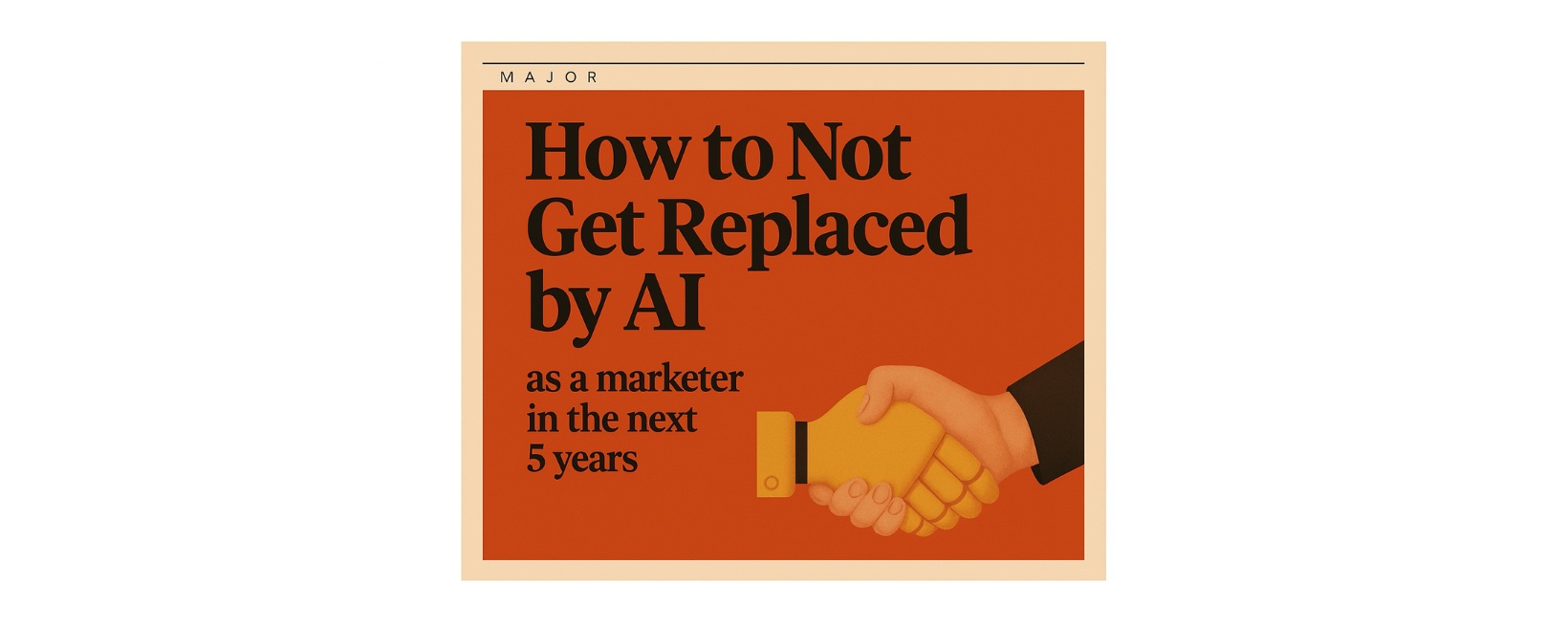 未来 5 年内，营销人员如何避免被 AI 取代？