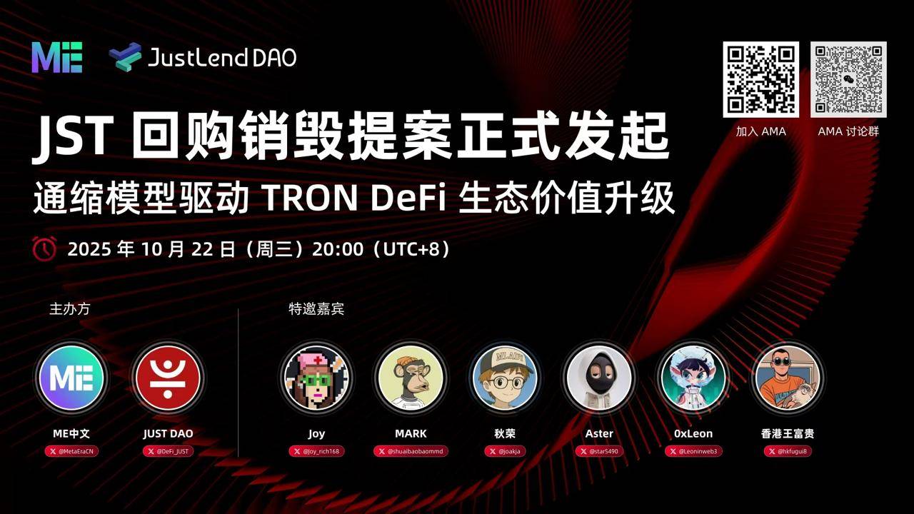 Space 回顾｜JST 回购销毁计划正式启动，开启波场 TRON DeFi 价值新篇章