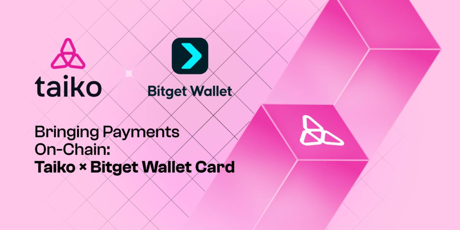 Taiko 与 Bitget Wallet 推出联名加密卡，带来“零手续费”跨境支付体验